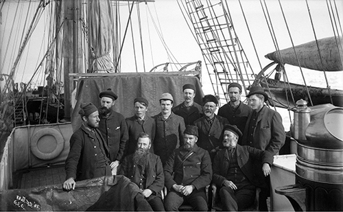 Expedition's Officers, 1885